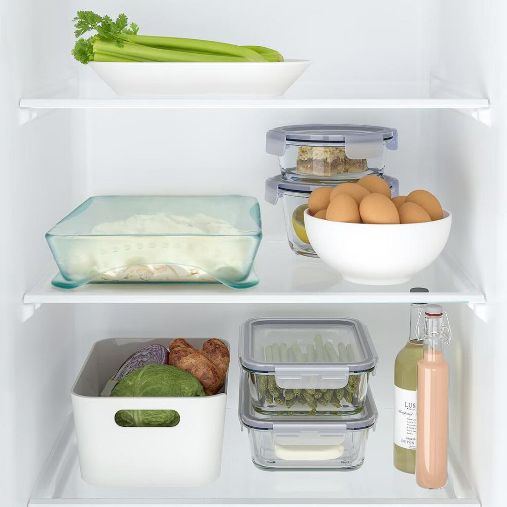 Ikea Overmatt 8"x12" Casserole Cover Silicone Storage Green - Picture 3 of 8
